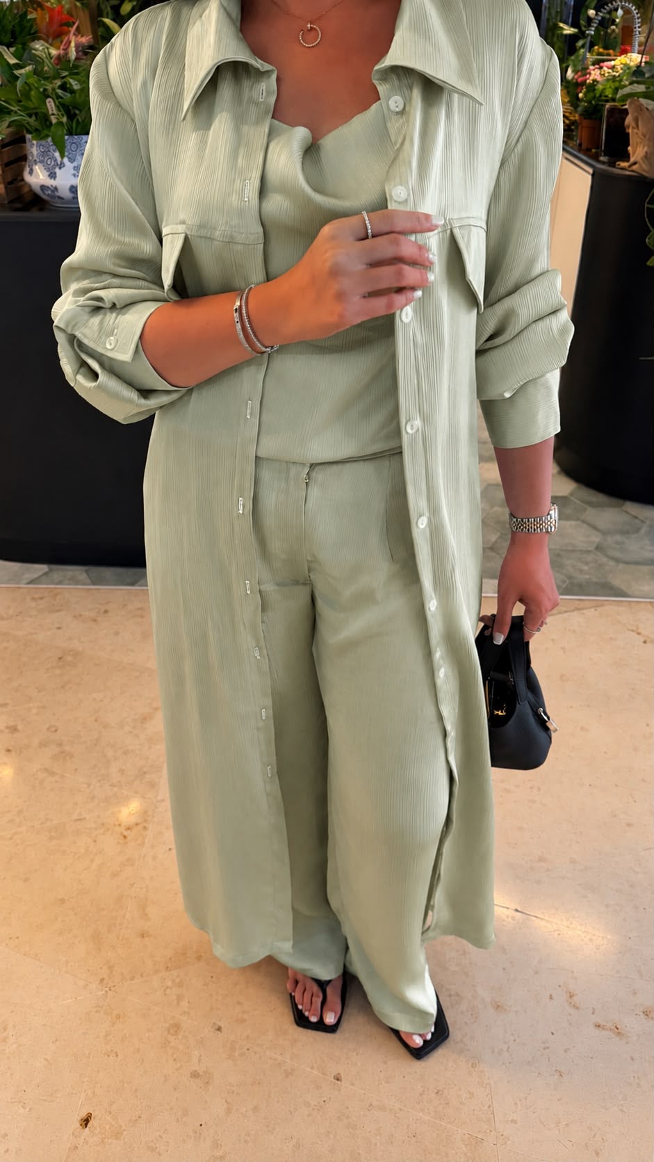 Mint green set